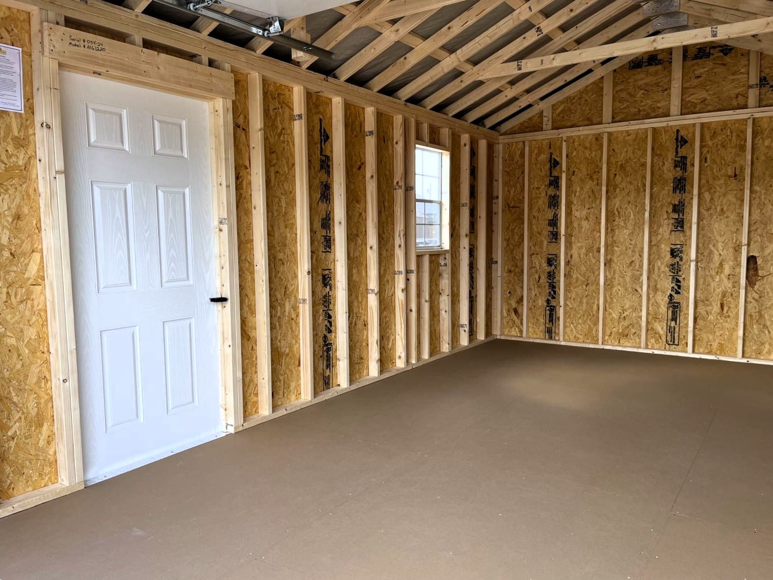 12'x20' Vinyl A-Frame Garage #059-24 | North Mountain Structures