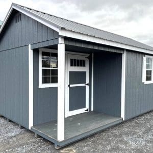 12'x20' Painted Classic with Porch Nook #069-25