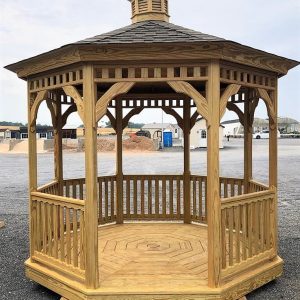 Gazebo: 10' Octagon Wood Gazebo
