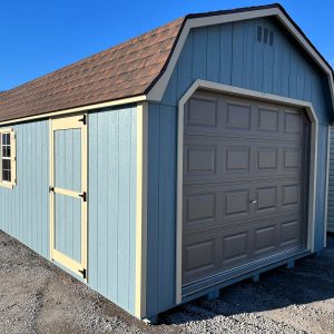 12'x18' Painted Dutch Barn Garage #088-25