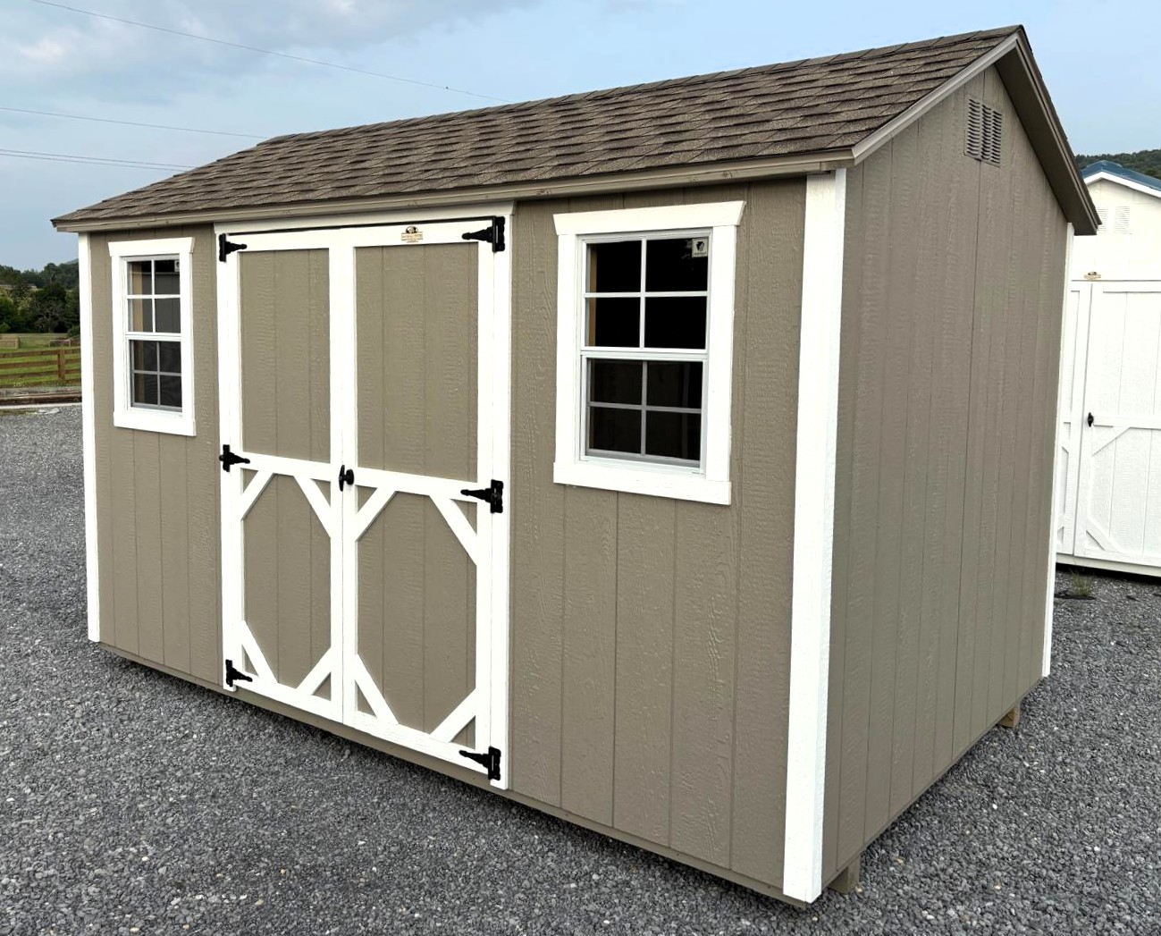 8'x12' A-Frame Economy Style Shed #236-26