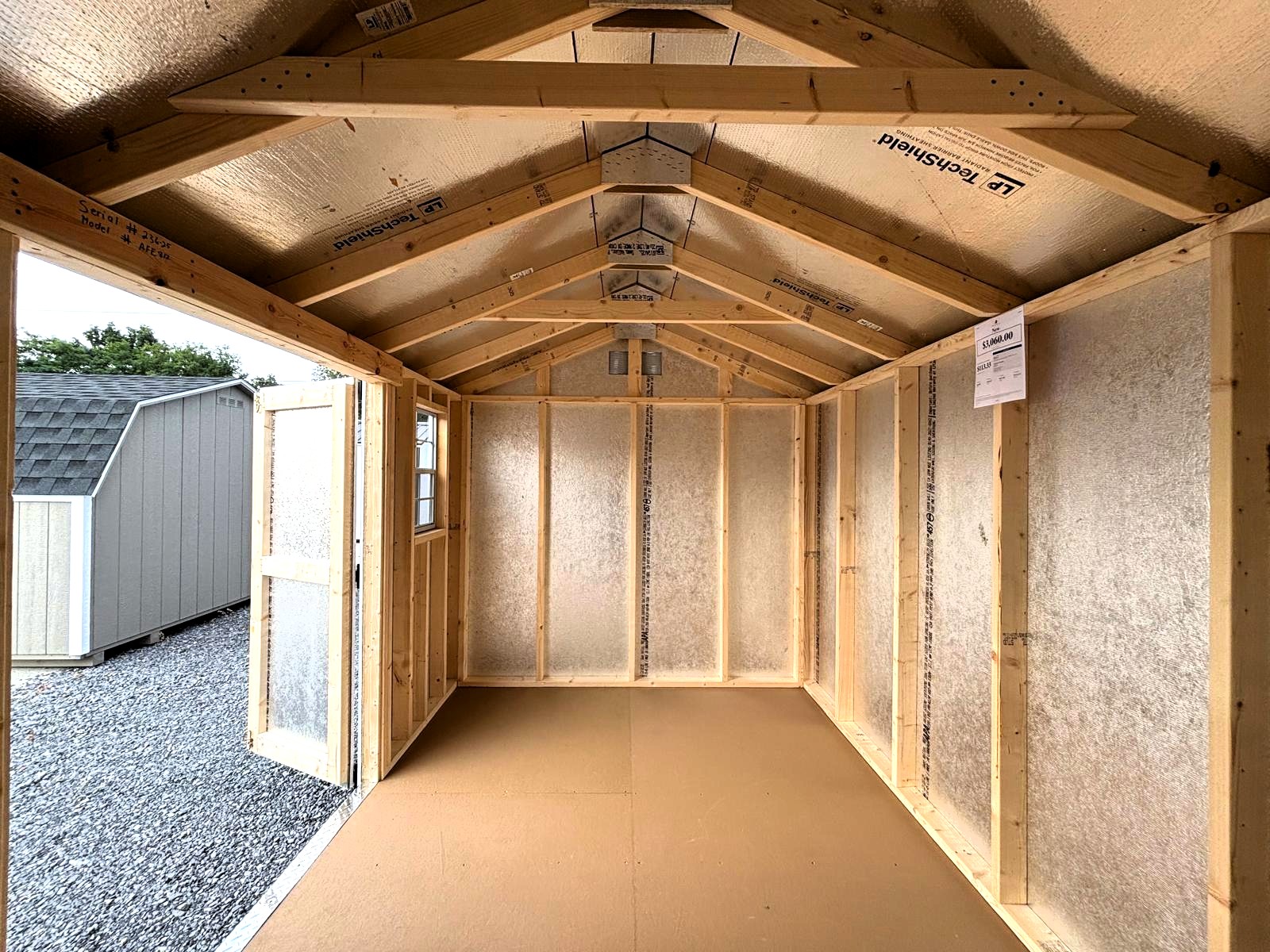 8'x12' A-Frame Economy Style Shed #236-26 - Image 4