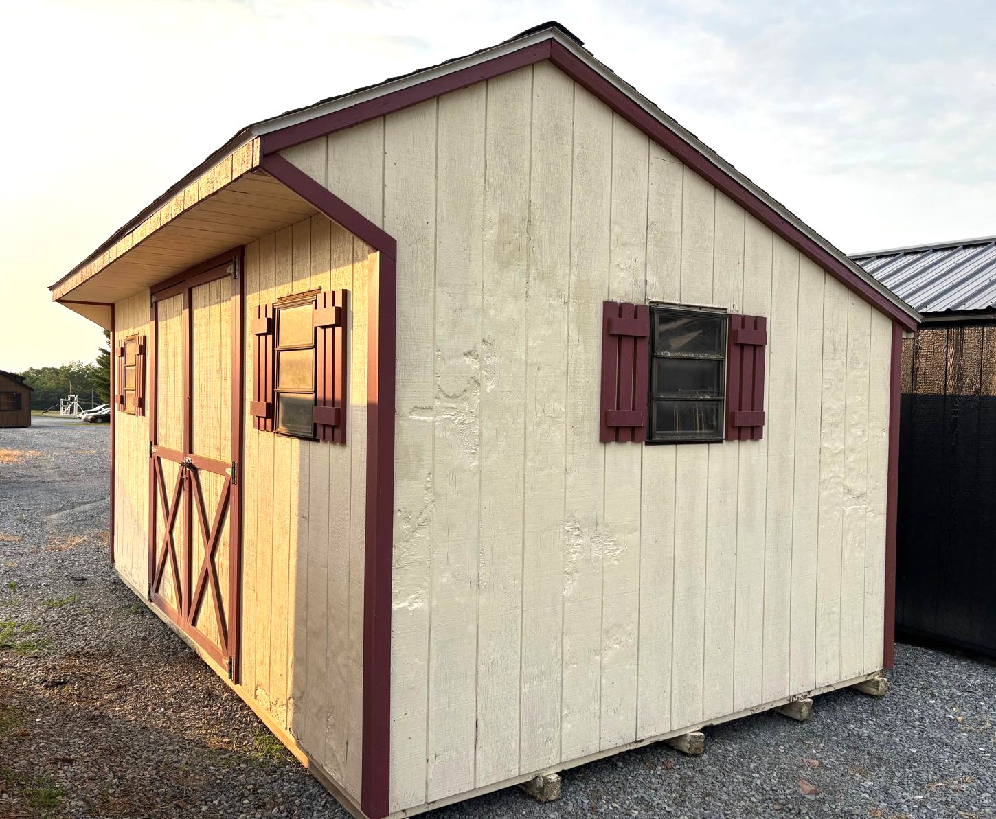10'x16' Used Quaker Style Shed - Image 2