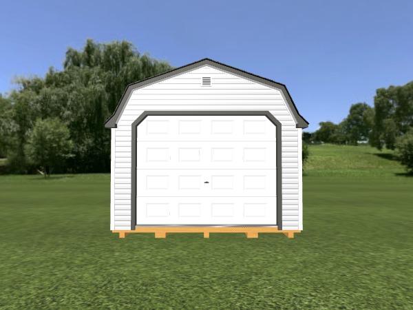 Dutch Barn Garage: 12' x 24' | North Mountain Structures